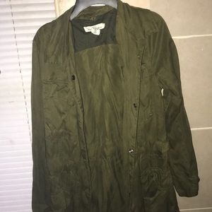 Brand new never worn utility green jacket.
